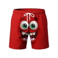 thumbnail image 4 of Vetsdori Summer Funny Shorts for Men Beach Dry Fit Short Pants Casual,Swim Trunks Elastic Waist Hombre Mens Shorts Breathable,Size XXL, 4 of 5