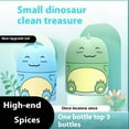 thumbnail image 4 of Toilet Cleaner & Toilet Deodorizer Wonder, Cute Dinosaur-Shaped Cleaning Tank Cleaner ANK, Bathroom Toilet Bowl Cleaner Bottle with Ocean, Jasmine, and Peach Scent Leaving Looking Fresh(3pcs), 4 of 6