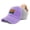 Lavender, variant on Ponytail Cap Women's Baseball Cap Embroidered Arizona State Flag Embroidery Sun Hat with Ponytail Hole High Pony Hat Cotton Lavender Design Only