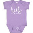 thumbnail image 3 of Inktastic Hello, Im New Here- Hand Drawn Type Boys or Girls Baby Bodysuit, 3 of 5