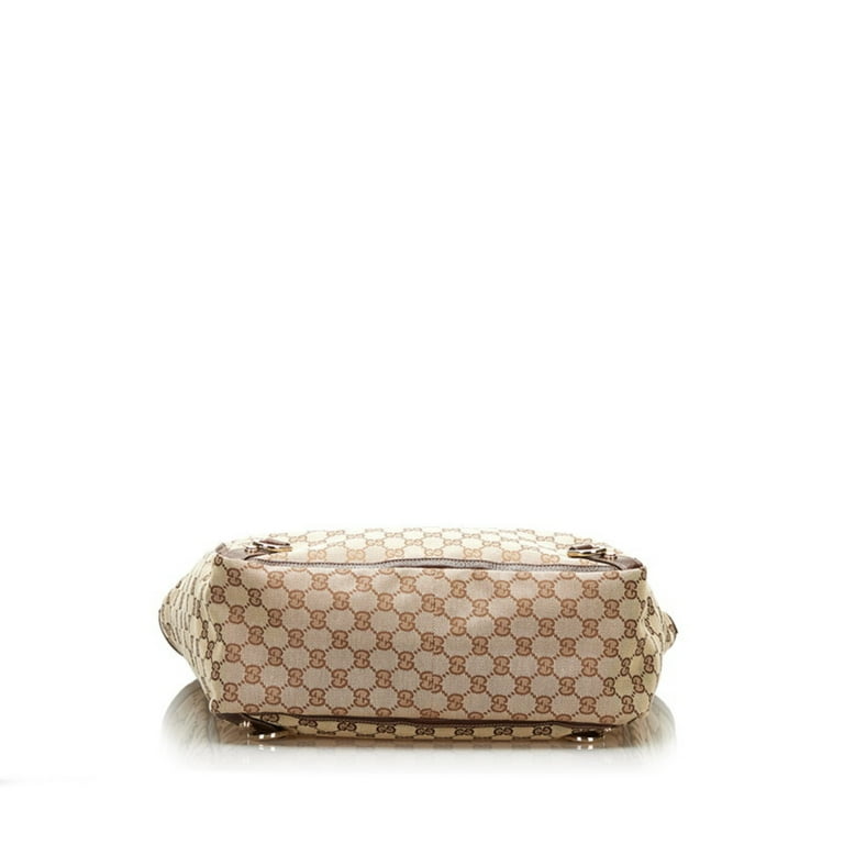 Pre owned GG Canvas Abbey Shoulder Bag