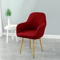 thumbnail image 4 of Funda para silla reclinable Sunnimix 2 Piezas Jacquard para sillones de comedor, 4 of 8
