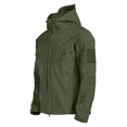 thumbnail image 2 of Chaquetas militares al aire libre para hombres, piel de tiburón, carcasa suave, cortavientos táctico impermeable, chaqueta de combate del ejército, abrigos Bomber con capucha para hombres, 2 of 4