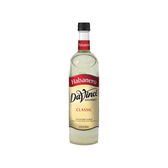 DaVinci Gourmet Classic Habanero Syrup PET cs 4/750 ml