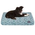 thumbnail image 5 of Majestic Pet | Charlie Shredded Memory Foam Rectangle Pet Bed For Dogs, Removable Cover, Gray, Large, 5 of 5