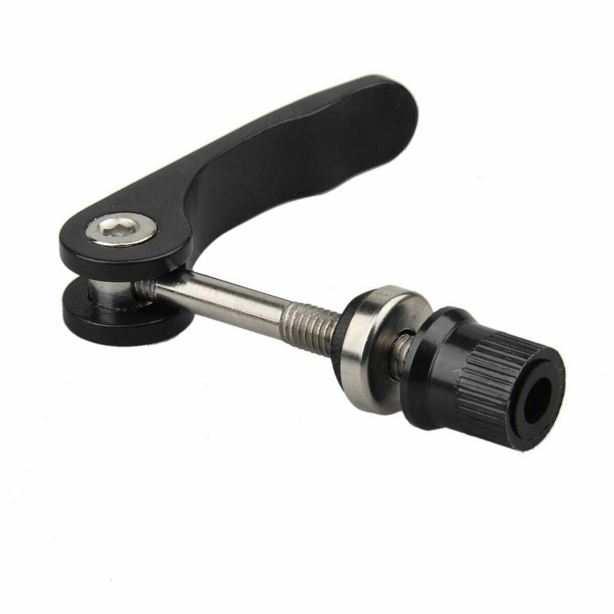 28.6mm Black Bicycle Seatpost Clamp Lever Bike Adjustable Quick Release Screw 