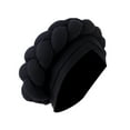 thumbnail image 3 of Turbante africano Yinane para mujer Negro, 3 of 8
