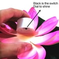 thumbnail image 5 of Visland 4PCS LED Floating Lotus Light Battery Operated-Floating Flower Light Pool Floating Light for Pond Water Fountain Hottub Wedding Decor, 5 of 5