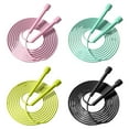 thumbnail image 4 of Adjustable Jump Rope for Fitness and Exercise - Speed Skipping with Green, 4 of 11
