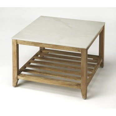 Butler Specialty Company Brayden Marble And Wood Coffee Table
