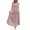 v#17Red75, variant on Womens Dress Solid Color Black And White Alternating Stripes Pattern Ankle-Length Halter Thin Straps Sleeveless Square Neck A-Line Loose Fit For Summer Streetwear Playwear,Red,M
