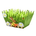 thumbnail image 2 of GROWTH TANK Easter Basket Non-Woven Storage Candies Egg Reusable for Kitchen Brown Rabbit, 2 of 9
