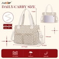 thumbnail image 4 of SUOSDEY Work Tote Bags for Women,Large Capacity Shoulder Handbag,Crossbody Messenger Bag, 4 of 8