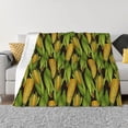 thumbnail image 1 of Fotbe Corn 2 Manta de Franela con Estampado, Manta Ultrasuave para Cama, Sofá, Auto, Hipoalergénica y Antibolitas-50"x40", 1 of 6
