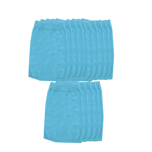 Cateissary filtro de malla herramienta de limpieza de red de nylon gran elasticidad ahorro de espacio multipropósito blanco azul profesional azul Type3 NO3