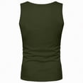thumbnail image 5 of NOLDARES Mens Workout Tank Tops Cotton Loose Fit Soft Gym Muscle Shirt Sleeveless Classic T Shirts Summer Beach(AG,3XL), 5 of 9