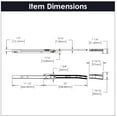 thumbnail image 5 of Hickory Hardware P1700-22-W-5B 22 in. Bottom Mount Drawer Slide, White - Pack of 5, 5 of 6