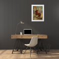 thumbnail image 3 of Redon, Odilion 24x32 White Modern Wood Framed Museum Art Print Titled - Centaur and Dragon, 3 of 4
