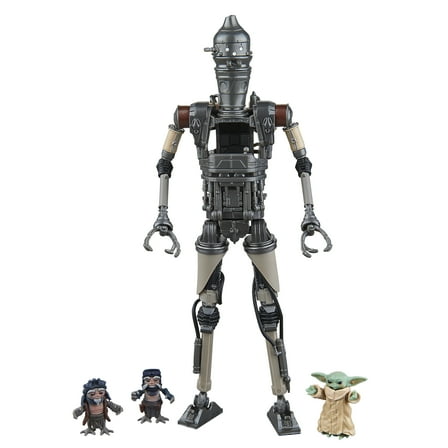 Star Wars the Black Series IG-12 & Grogu Collectible Action Figure (6”) 2-Pack