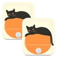 thumbnail image 7 of Yayeee LED Night Lights with Motion Detectors Auto Dusk to Dawn Light Sensors, 2 Pack, Black Cat Orange Ball, 7 of 7