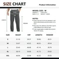 thumbnail image 6 of Iceglad Men's Stretch Cotton Straight Fit Casual Chino Pants, 6 of 8