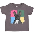 thumbnail image 3 of Inktastic Blue French Bull Dog Boys or Girls Toddler T-Shirt, 3 of 5