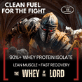 thumbnail image 3 of THE WHEY OF THE LORD Heaven's Cream Whey Protein Isolate – Premium Muscle Growth & Recovery Shake – Rich Flavor, Smooth Mix, Amino Acid Support, For Daily Use (Vanilla), 3 of 10