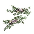 thumbnail image 1 of veasfak 2Pcs Aisle Chair Back Floral Decors Creative for Reception Birthday Ceremony C, 1 of 9