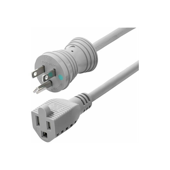 StarTech 6ft 1.8m Hospital-Grade Extension Cord Green Dot NEMA 5-15P to 5-15R 13A 125V 16AWG UL Listed