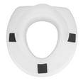 thumbnail image 3 of HLONK Raised Toilet Seat  Raised Toilet Seat Simple Elevated Handicap Toilet Seat Toilet Seat Riser  Convenient To Clean High Elevated Toilet Seat For Elderly, 3 of 8