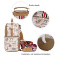 thumbnail image 6 of Mini Breast Pump Bag - Cooler and Moistureproof Bag Double Layer for Mother Breast Milk Pump Lunch Bag Fahion&Classic Brown, 6 of 7