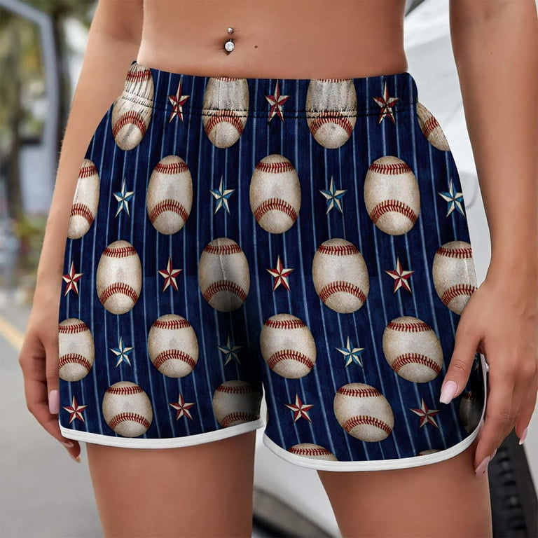 Olyvenn Womens Linen Shorts workout tummy control leggings Travel Pants  Women Petite short sweatpants Cute Bermuda Shorts Mid Thigh Shorts Comfy  House Wear Ladies Trendy Short Shorts Blue 6 