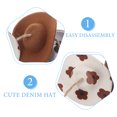 thumbnail image 3 of unbranded Colgante Para Espejo Retrovisor De Auto Sombrero Vaquero Cute Decorativo, 3 of 7
