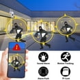 thumbnail image 3 of SAYFUT 4 Pack Security Camera Outdoor, Wireless WiFi IP Camera Home Security System 360° View,Motion Detection, auto Tracking,Two Way Talk, HD 1080P pan Tile Full Color Night Vision, 3 of 8