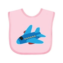 Inktastic Jet Airplane Childs Plane Boys or Girls Baby Bib