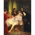 thumbnail image 3 of Otto Bache 12x14 Black Modern Framed Museum Art Print Titled - Primadonna Leocadi Gerlach and Chamber Singer Christian Hansen in “Don Juan”, 3 of 5