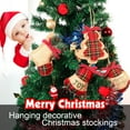 thumbnail image 6 of Dalrosia 8PCS Rustic Christmas Tree Ornaments for Christmas Tree,Burlap Christmas Ornaments with Trendy Red and Green Plaid Tartan for Holiday Party Decor, 6 of 7