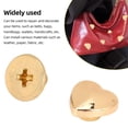 thumbnail image 3 of 20Pcs 8mm Heart Shape Rivets, Decorative Stud Rivets, Metal Heart Shape Screwback Leather Rivets for Clothing, Bag, Shoes, Belt, Handbag, Purse, Fabric & Leather Crafting, 3 of 7