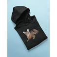 thumbnail image 3 of Stunning Abyssinian Cat Hoodie Men -Image by Shutterstock, Male Large, 3 of 4