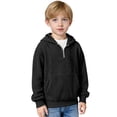 thumbnail image 7 of Fozruso Boys Knit Half Zip Hooded Sweatshirt For Kids Cozy Long Sleeve Pullover with Pockets, 7 of 7