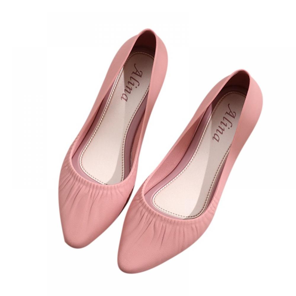 Women’s Ballet Flat Shoes Dress Shoes Pointed Toe Slip On Walking Flats
