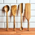 thumbnail image 3 of Rachael Ray Tools & Gadgets Wooden Kitchen Utensil Set, 4-Piece, 3 of 4