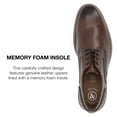 thumbnail image 6 of Thomas & Vine Mens Clayton Wide Width Tru Comfort Foam Lace-up Round Toe Derby, 6 of 7
