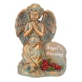 thumbnail image 2 of harayaa Angel Statue with Solar Function, Durable Resin Decoration, Suitable for Outdoor Copper Color, 2 of 8