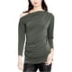 thumbnail image 1 of Blusa de punto asimétrica Rachel Roy Mujer Verde XS, 1 of 2