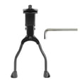 thumbnail image 2 of Soporte de bicicleta de doble pierna soporte de bicicleta soporte de estacionamiento de Metal soporte de pie soporte lateral de bicicleta de montaña No ajustable, 2 of 8