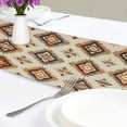 thumbnail image 4 of Yayeee Table Runner 90 inches Long Home Kitchen Dinning Party Decoration, Geometric Designs, 4 of 7