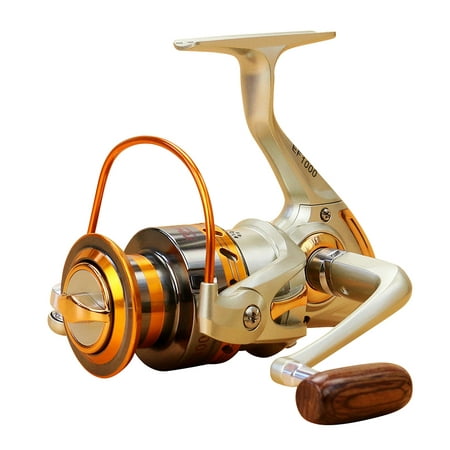 12 BB Fishing Reel Left/Right Interchangeable Collapsible Handle Fishing Spinning Reel Ultra Light Smooth Rock Fishing