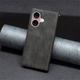 thumbnail image 3 of Allytechgroup Flip Wallet Case for iPhone 16, RFID Blocking PU Leather Case with Kickstand & Credit Card Slot Shockproof Back Cover Shell for iPhone 16, Black, 3 of 6