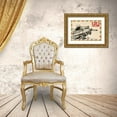 thumbnail image 3 of Harper, Ethan 24x17 Gold Ornate Wood Framed with Double Matting Museum Art Print Titled - Vintage Airmail I, 3 of 4